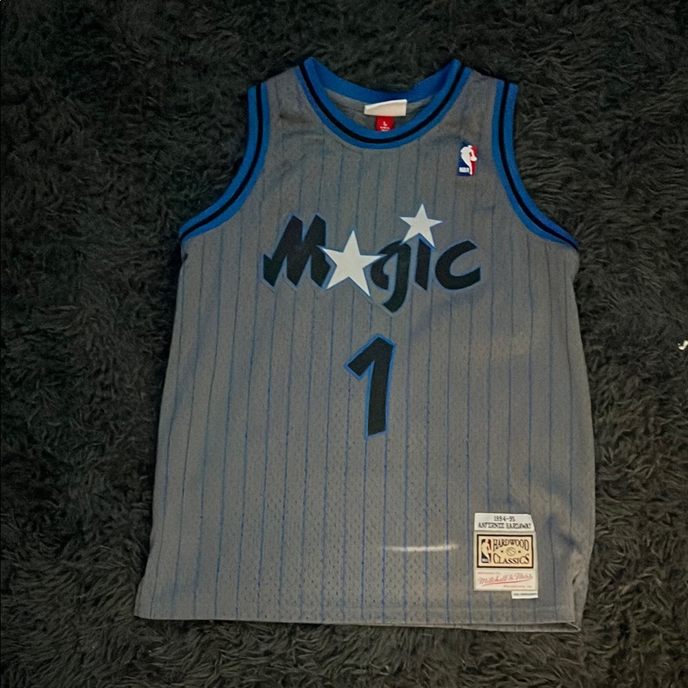 Kids Magic Basketball Jersey - Gray